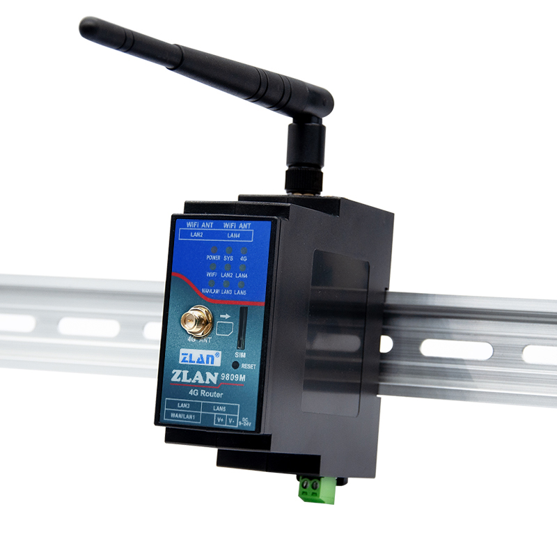 导轨型4G路由器